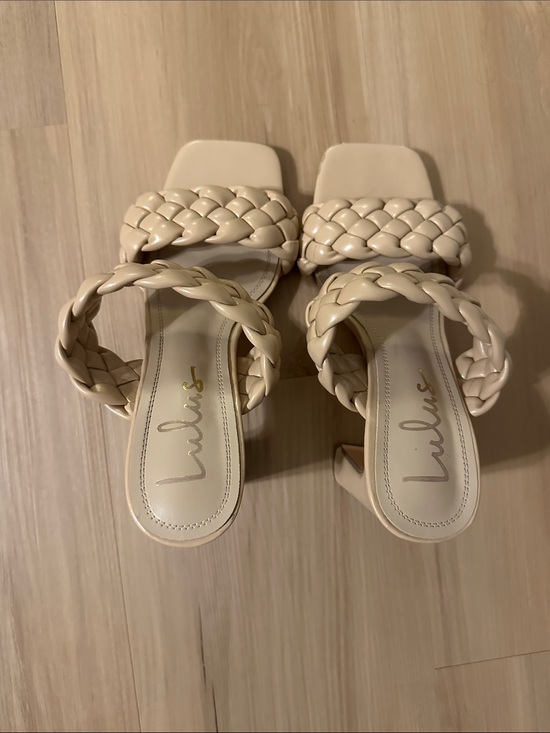 Lulus Shoes - Lulus Louella Light Nude High Heel